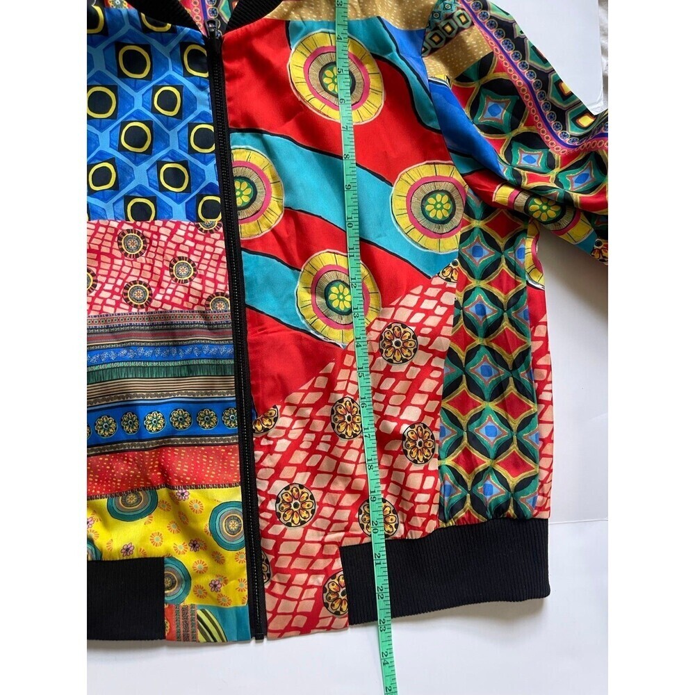 Alice + Olivia Lonnie Reversible Bomber Medium - Picture 9 of 10